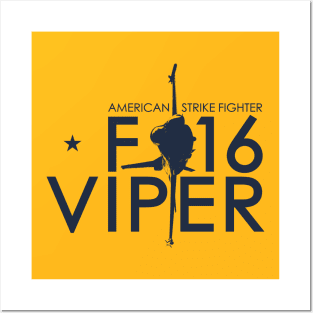 F-16 Viper American Strike Fighter Posters and Art